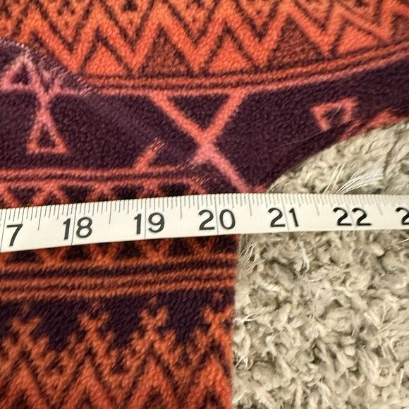 Burton Anouk Fleece Half Snap Jacket Mock Neck Pullover Aztec Purple M - Picture 6 of 12